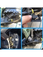 Механизма складывания зеркал BMW E 53 X 5 заднего вида