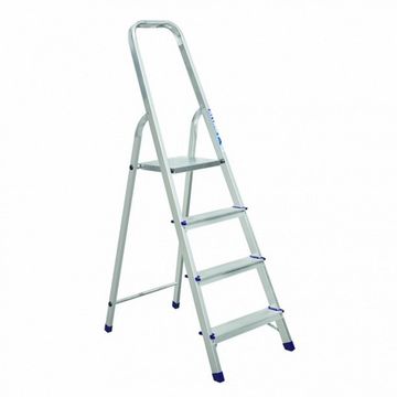 Лестница-стремянка "АЛЮМЕТ" 4-х ступенчатая алюминиевая (АМ704)