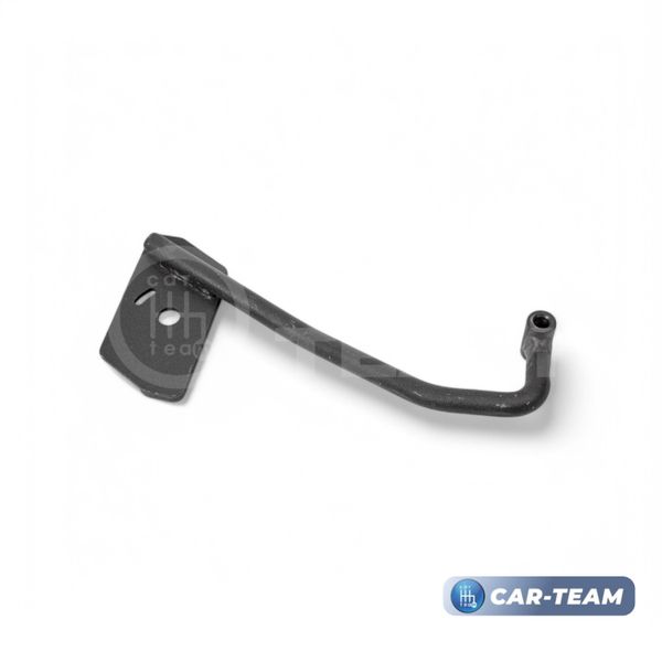 Подлокотник с боксом Hyundai Solaris (с 2010-2017 г.в) Kia Rio 3 (2011-2017г.в.) из экокожи с узором - черный ромбик, (без регулировки сиденья по высоте), "Аламар"
