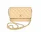 Сумка-кошелек Chanel Wallet On A Chain кремовый