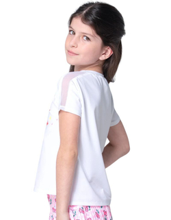Футболка для девочки Lucky in Love Disco Cherry Short Sleeve - multicolor