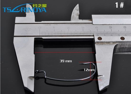 Офсетный крючок BKK P26 с узким загибом