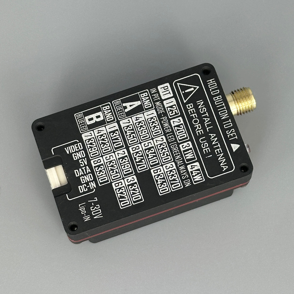 Видеопередатчик RUSHFPV 3.3G 4W VTX