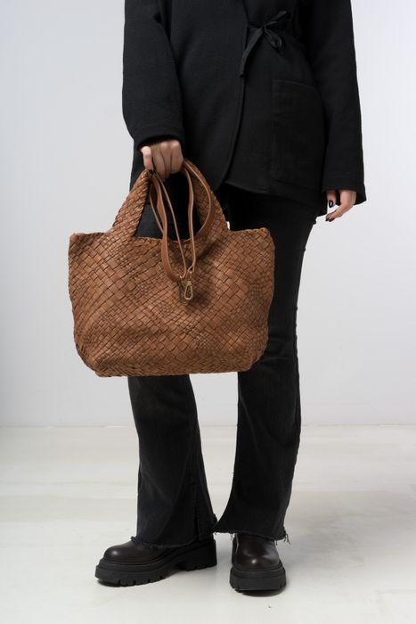 Плетеный шоппер VISONA'