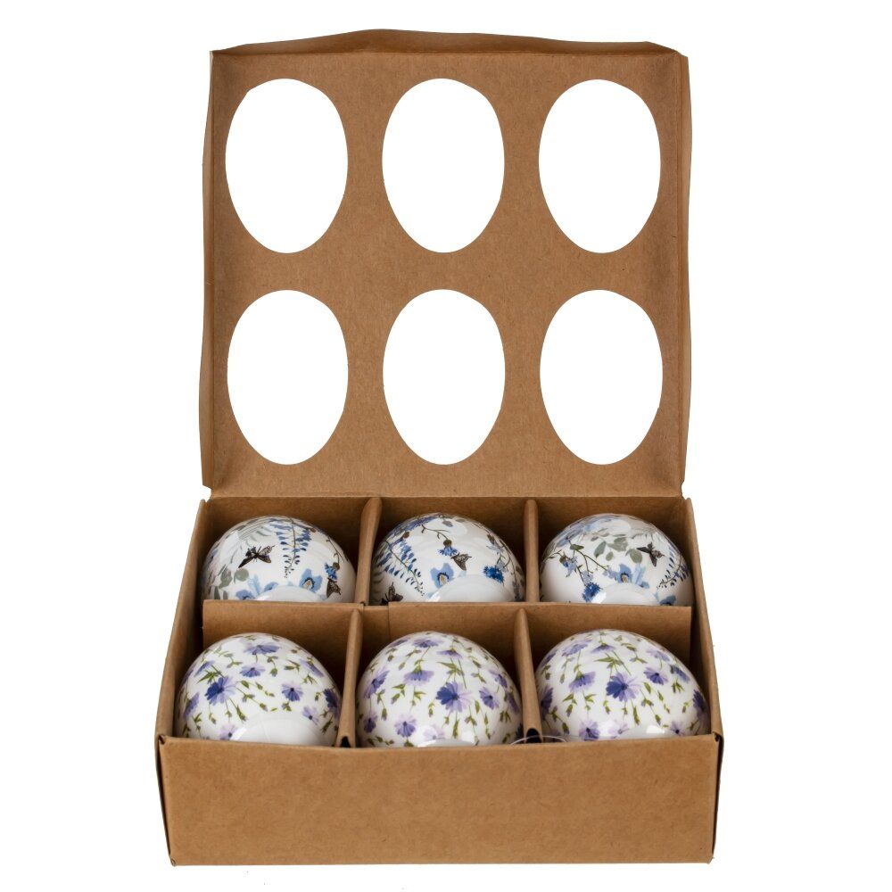 GAEM Набор из 6-ти изделий декоративных подвесных "Яйцо" (3,5*5), L13,5 W12,5 H3 см