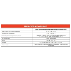 Монтажный клей строительный сверхсильный 110, Жидкие Гвозди MasterTeks PM, акриловый, 280мл, белый Россия