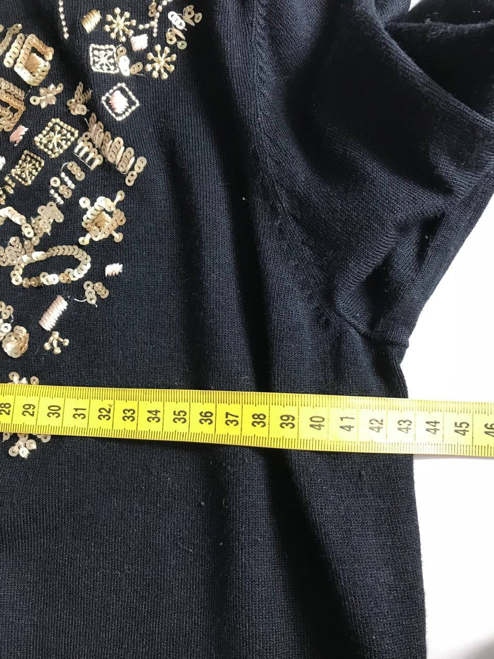 Кардиган Laura Ashley с пайетками, маркировка 38, визуально 44 размер