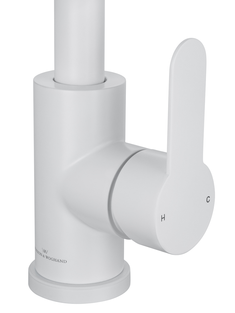 Смеситель для кухни WONZON & WOGHAND, Белый матовый (WW-AE4554-MW)