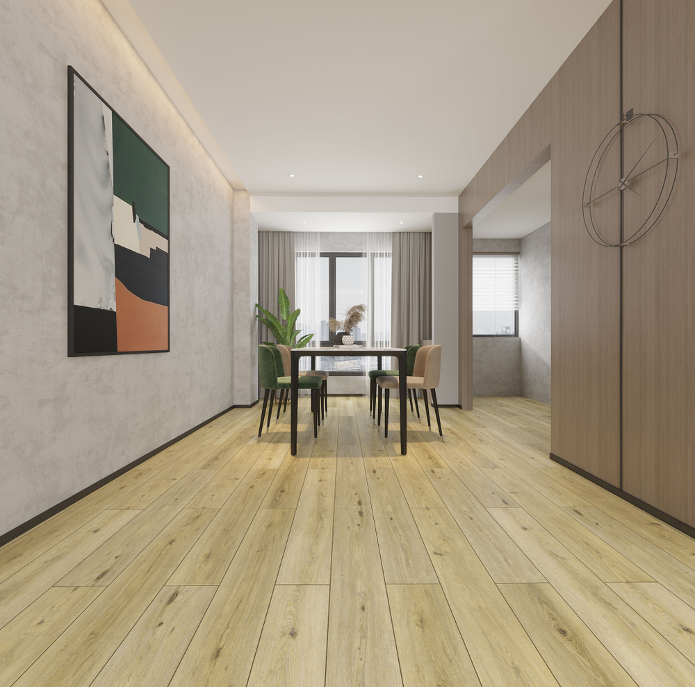 SPC ламинат Planker Rockwood Дуб Гелиодор 1012