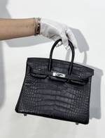 Сумка Hermes из кожи крокодила 25 см, арт. 466224583