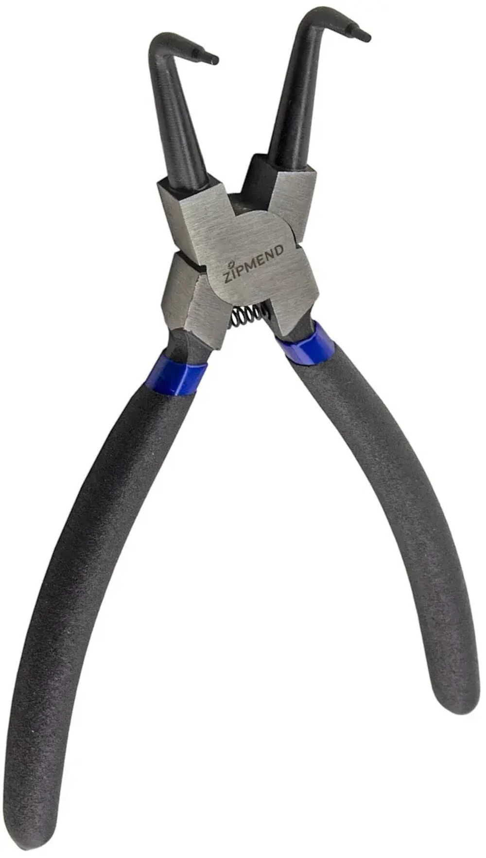 Съемник стопорных колец загнутый (сжим) L-230мм., ZIPMEND