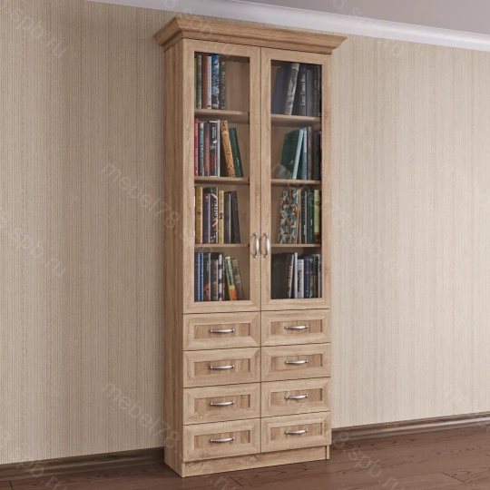 Шкаф книжный 2/6