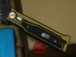 Нож Reate BRONZE Exo S/E V.2025 - бронзовое анодирование, черный клинок