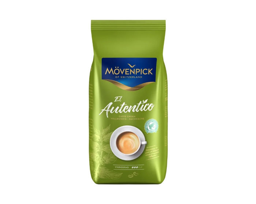 цена Кофе в зернах Movenpick Crema Autentico, 1 кг (Мовенпик)