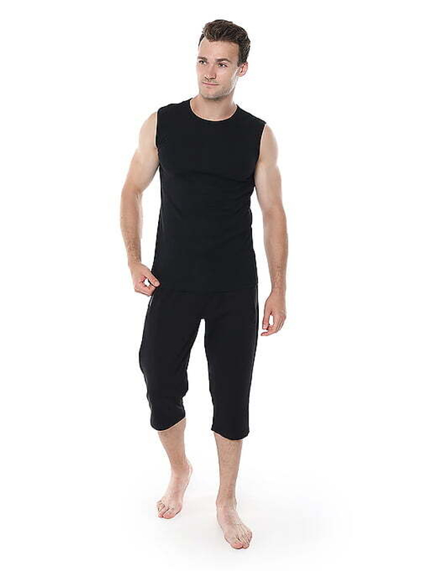 Майка мужская черный