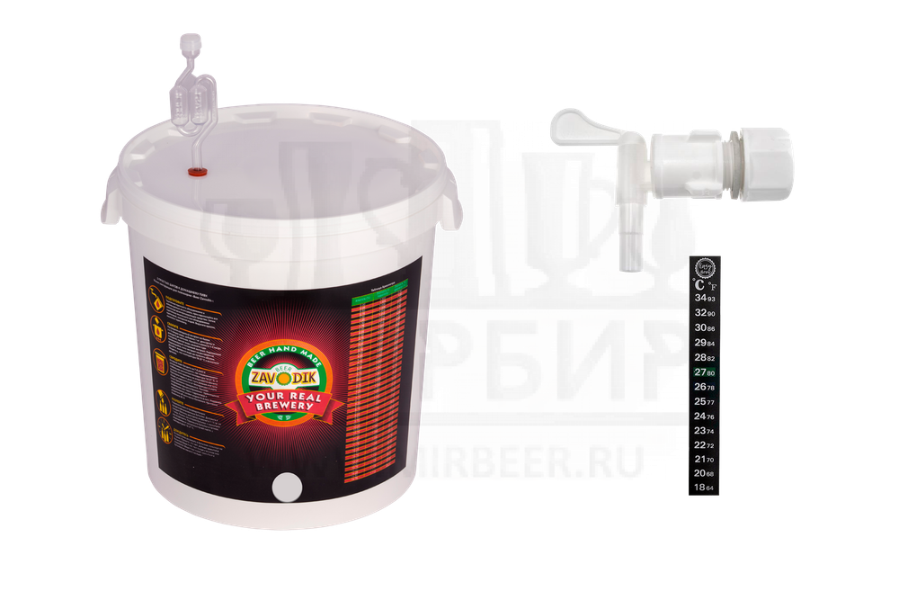 Емкость для брожения Beer Zavodik 33 л в сборе, С КРАНОМ