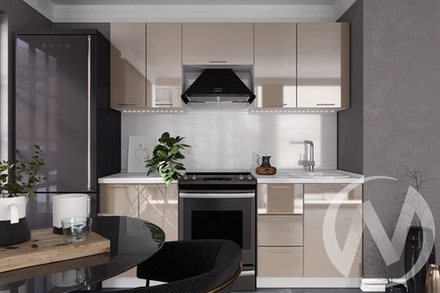 Кухня "Валерия-М" Капучино глянец