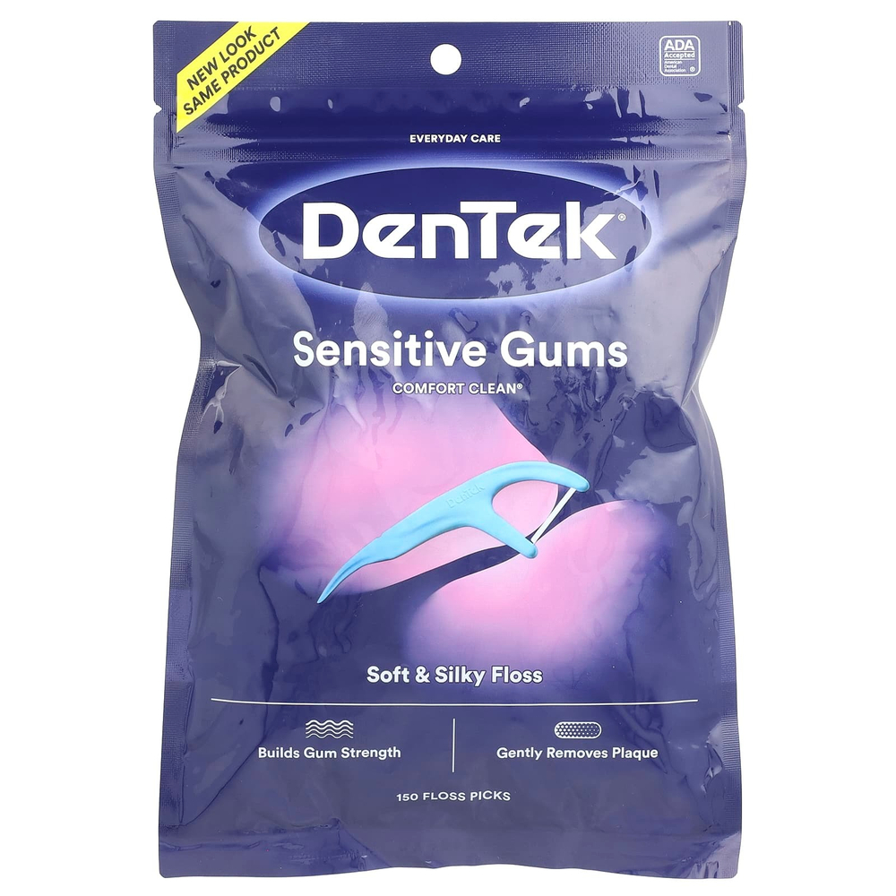 DenTek, Comfort Clean®, кисти для чувствительных десен, 150 шт.