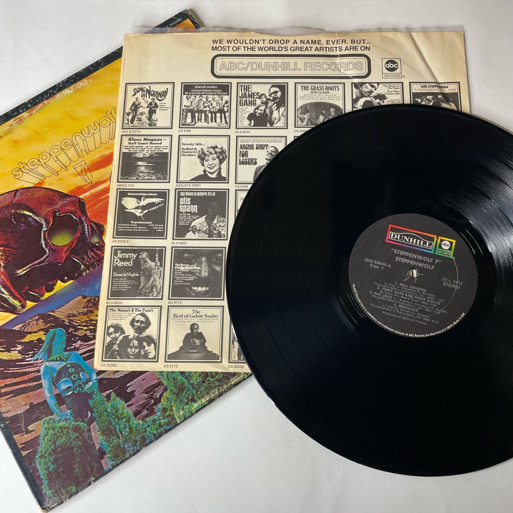 Винтажная виниловая пластинка LP Steppenwolf 7 (США 1972)
