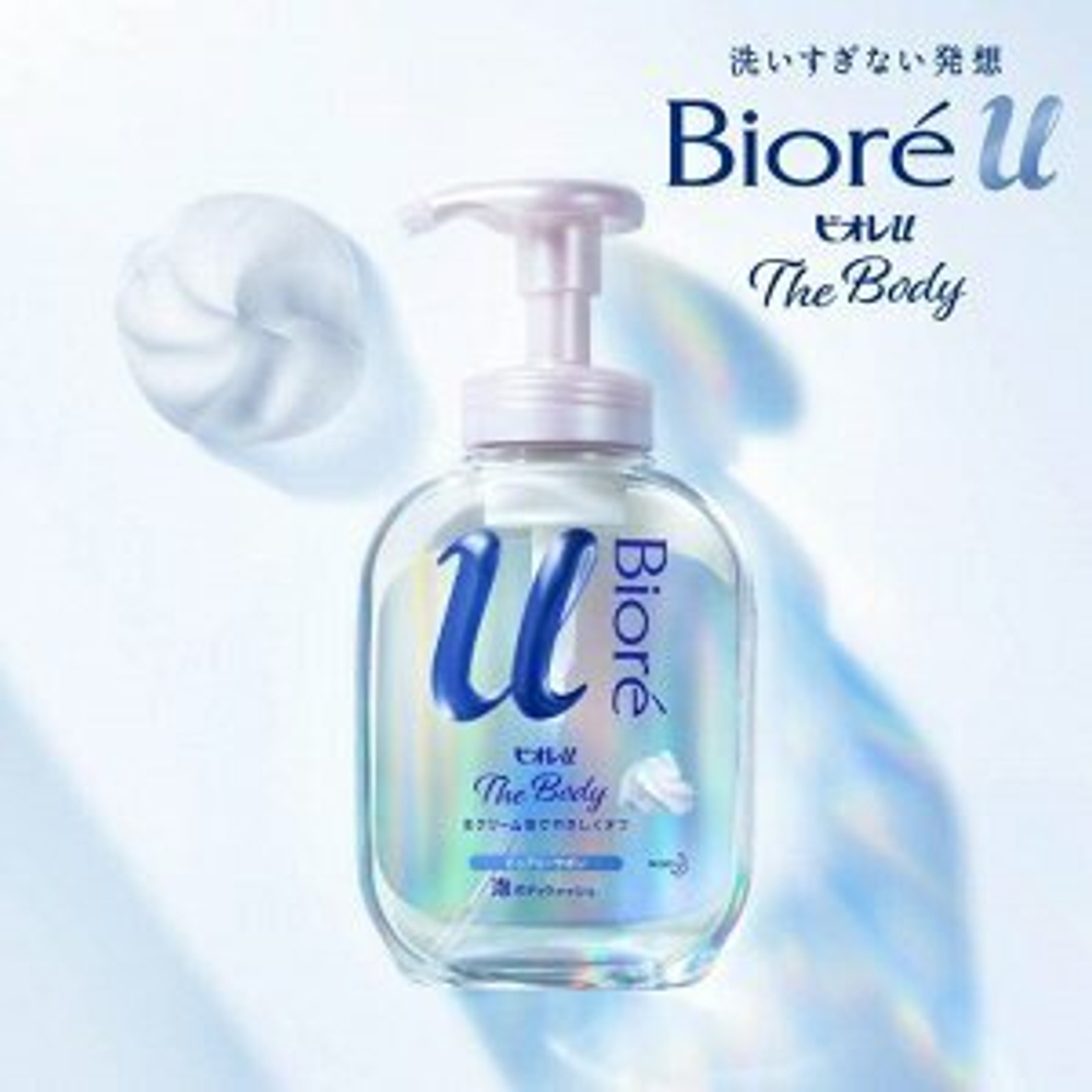 BIORE U The Body Fresh Cream Soap - пенка для душа