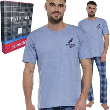 Пижама мужская с коротким  рукавом и брюками Cornette 134/165