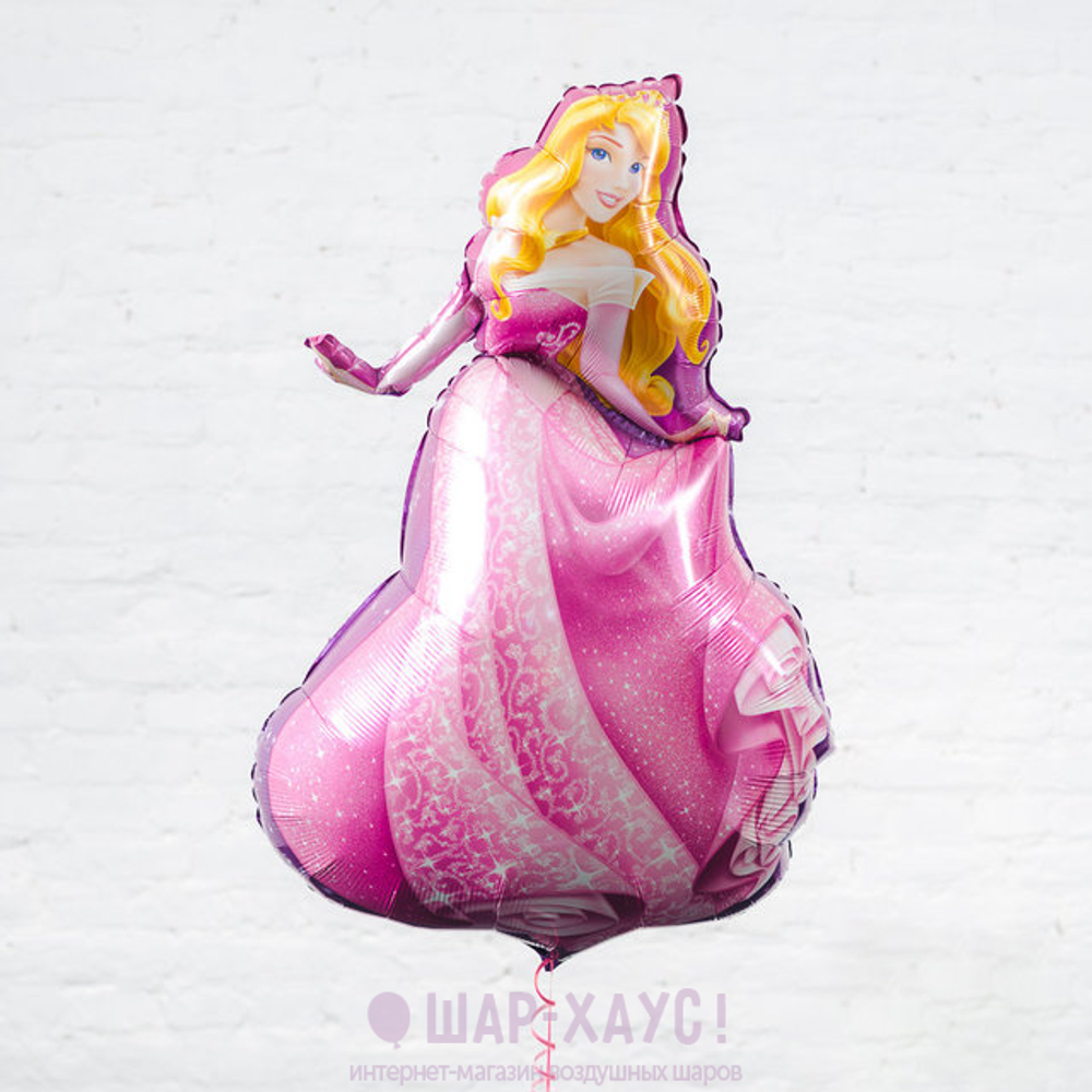 Шар (28"/ 81 см) Фигура, Принцесса Дисней Аврора, 1 шт. Б131 Б132 Б134 Б135