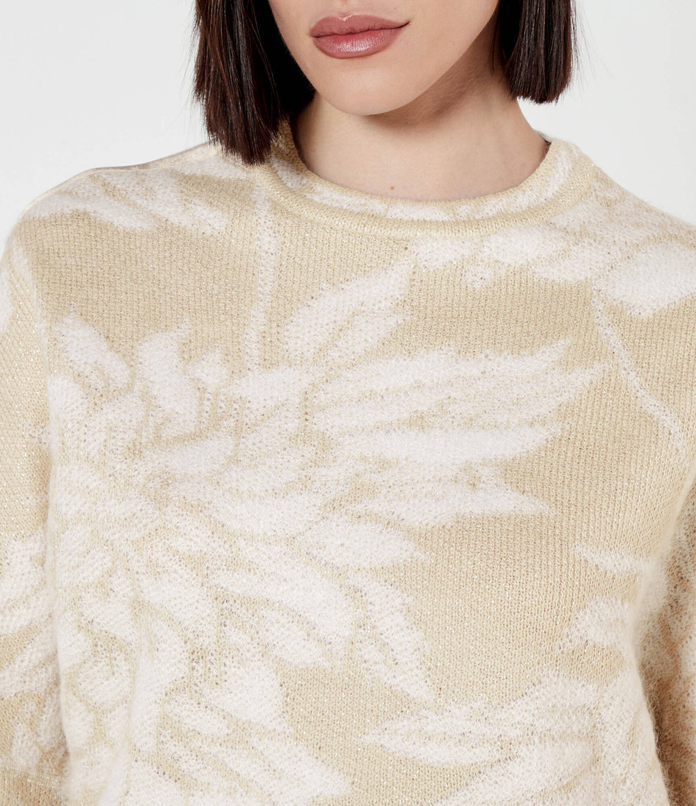 Шерстяной свитер Marc Cain - бежевый(YC 41.19 M19)