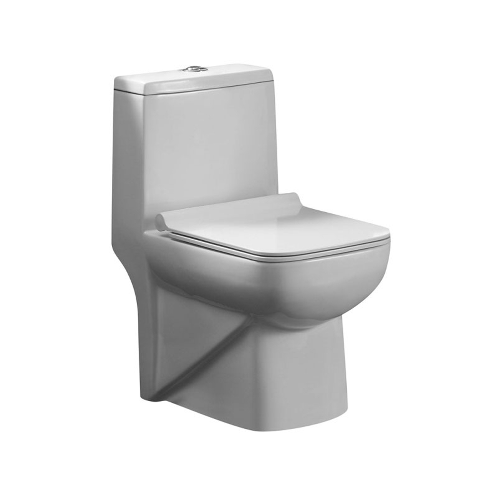 Унитаз-моноблок Azario Zeno AZ-1169 с крышкой-сиденьем микролифт, белый