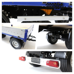 Trailer 2-axle flatbed Euro Scale 1/14