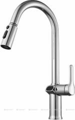 Смеситель ESKO вытяжной, для кухни, с дисплеем, арт. K15LED