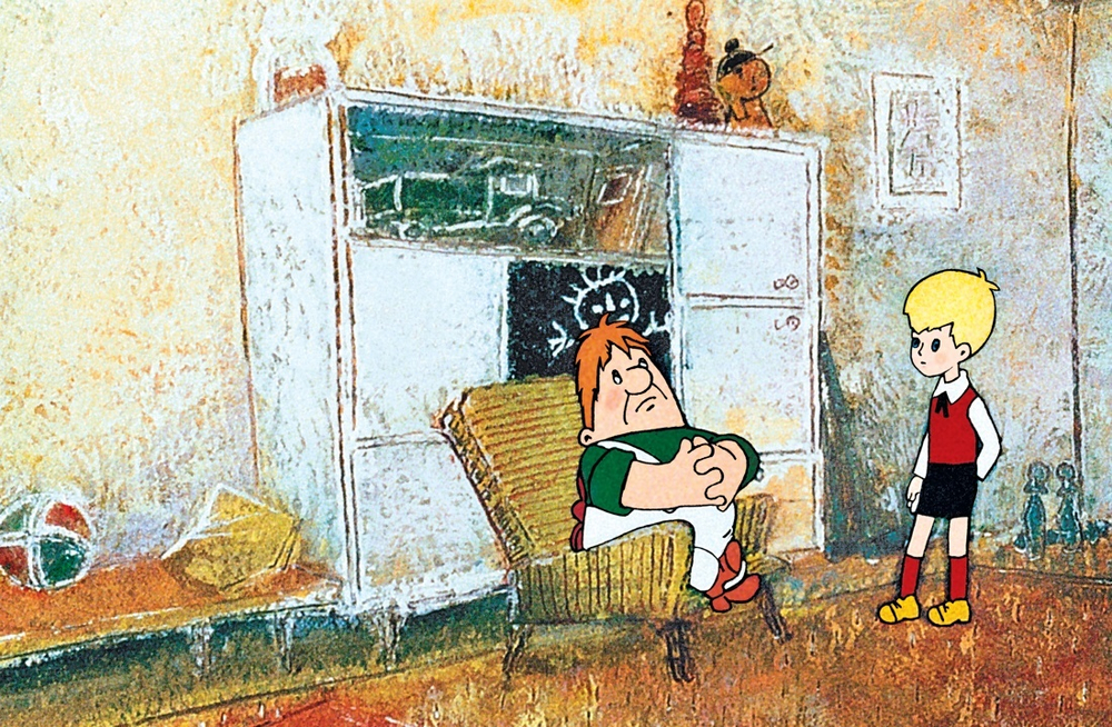 Малыш и Карлсон, который живет на крыше