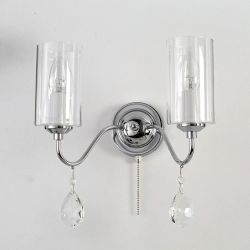 Citilux Клер CL231321 Бра с выключателем Хром