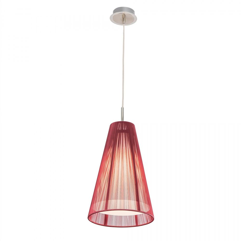 Citilux LOUIS CL936002 Подвесной светильник с абажуром Бордовый