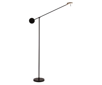 09440-F,19(4000K) Торшер Некси черный