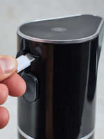 Диспенсер сенсорный для жидкого мыла lume, 350 мл, черный