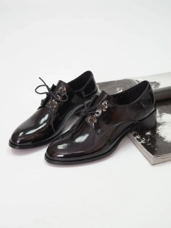 Туфли женские натуральная лакированная кожа