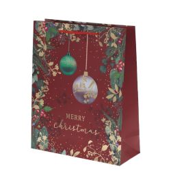 GAEM Пакет подарочный (бумага 210г/м2, блок 12шт), L26 W10 H32 см, 4в.