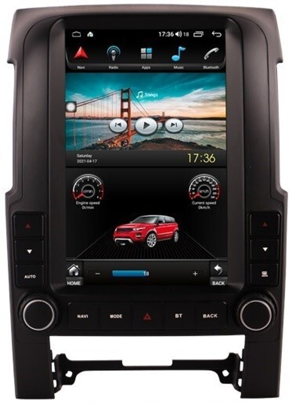 Магнитола для KIA Sorento XM 2009-2012 - Carmedia NH-K1008 ("Тесла-Стиль") на Android 10, SIM-слот, 4ГБ-64ГБ