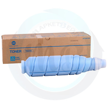 Тонер-картридж TN-616C Konica-Minolta bizhub Pro C6000/7000 голубой A1U9453