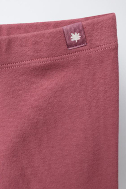 ZARA БАЗОВЫЕ ЛЕГИНСЫ С ЛОГОТИПОМ, РОЗОВЫЙ