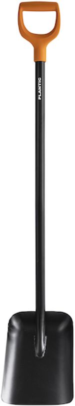 Лопата совковая "TERRA" С металл. черенком и ручкой (1) "Plantic" 11007-01