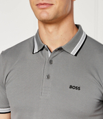 Поло Paddy BOSS GREEN - пепельный(50469055)