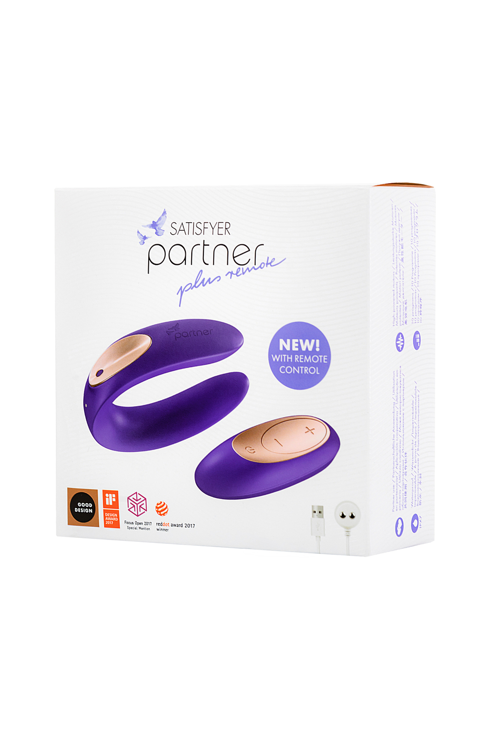 Вибратор для пар Satisfyer Double Plus Remote