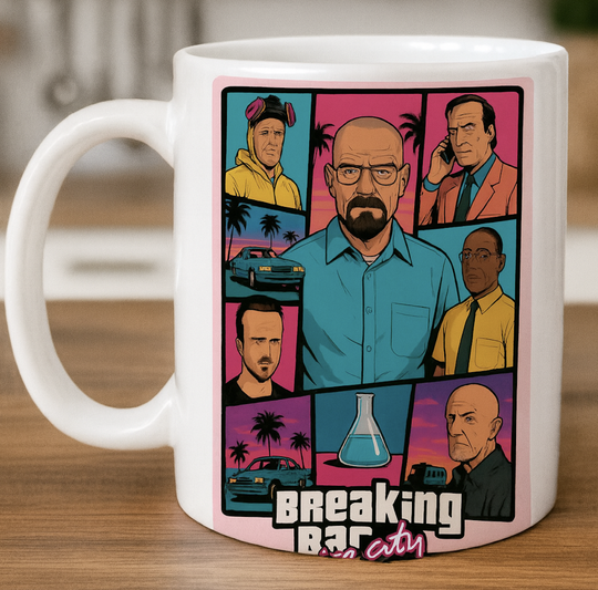 Кружка с принтом "Во все тяжкие"