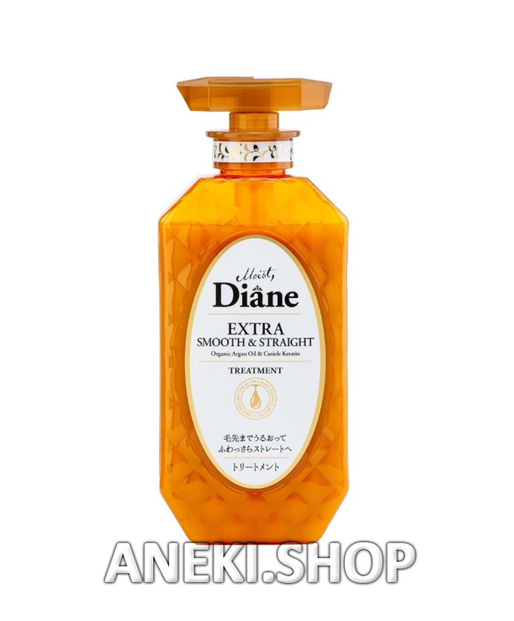 Бальзам-маска с кератином и аргановым маслом "Гладкость" 450 мл Extra Smooth&Straight Moist Diane Perfect Beauty