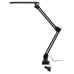Настольный светильник ЭРА NLED-441-7W-BK светодиодный на струбцине черный | Светодиодные настольные лампы