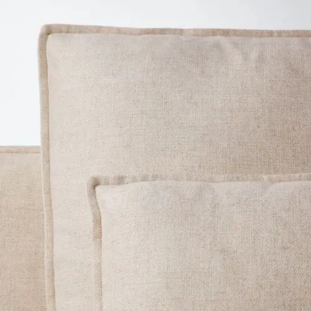 3-местный диван и шезлонг - IKEA SÖDERHAMN/SODERHAMN, 99x285см, бежевый, СЕДЕРХАМН ИКЕА