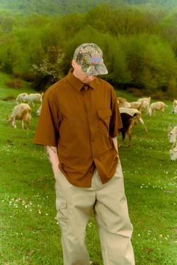 Рубашка Called a Garment Hikercore Shirt "Bear Brown"
