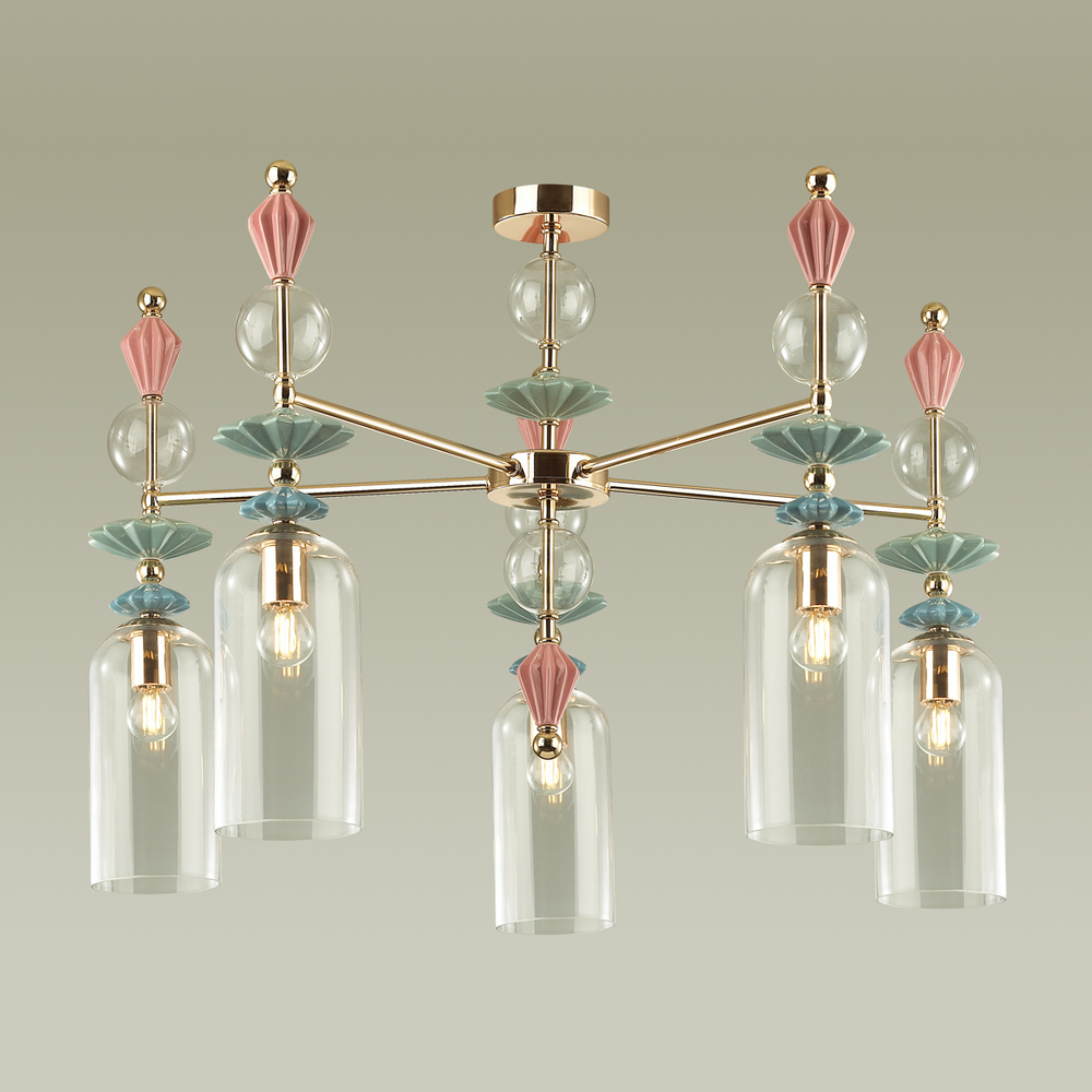 Люстра потолочная Odeon Light 4855/5C BIZET