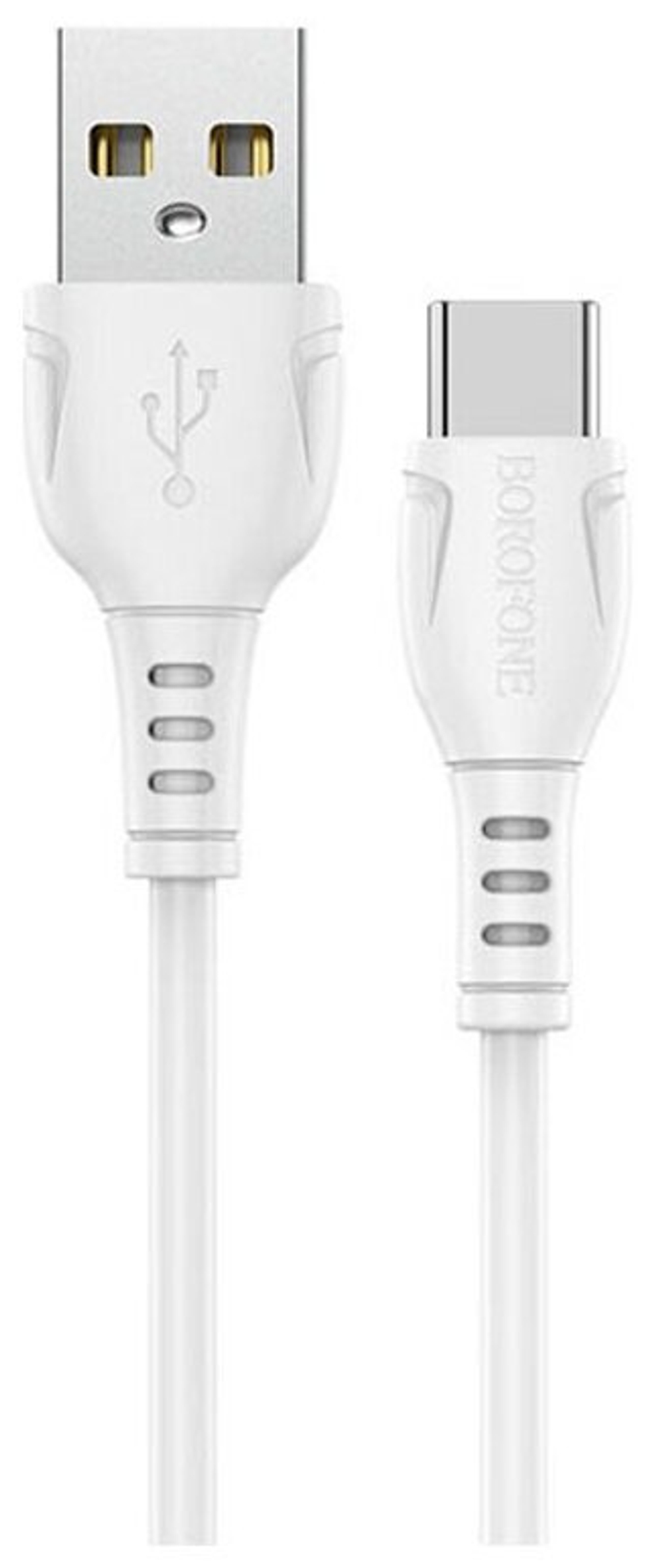 Кабель Type-C BOROFONE BX51 3.0A, 1м. белый